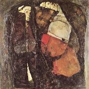 Egon Schiele, Pregnant Woman and Death